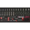 Composition d'outils de service rapide 5 tiroirs pour servante, 283 pièces KS TOOLS 714.0283