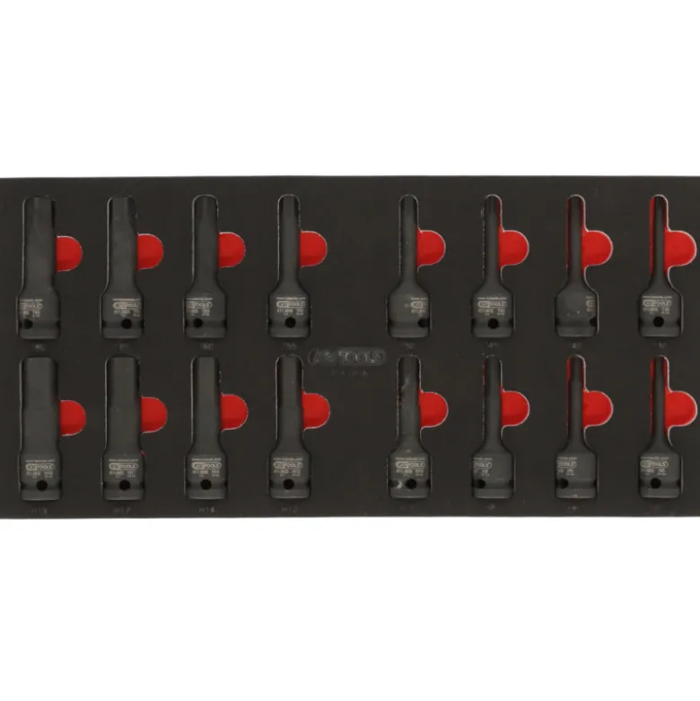 Composition d'outils de service rapide 5 tiroirs pour servante, 283 pièces KS TOOLS 714.0283