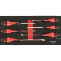 Composition d'outils de service rapide 5 tiroirs pour servante, 283 pièces KS TOOLS 714.0283