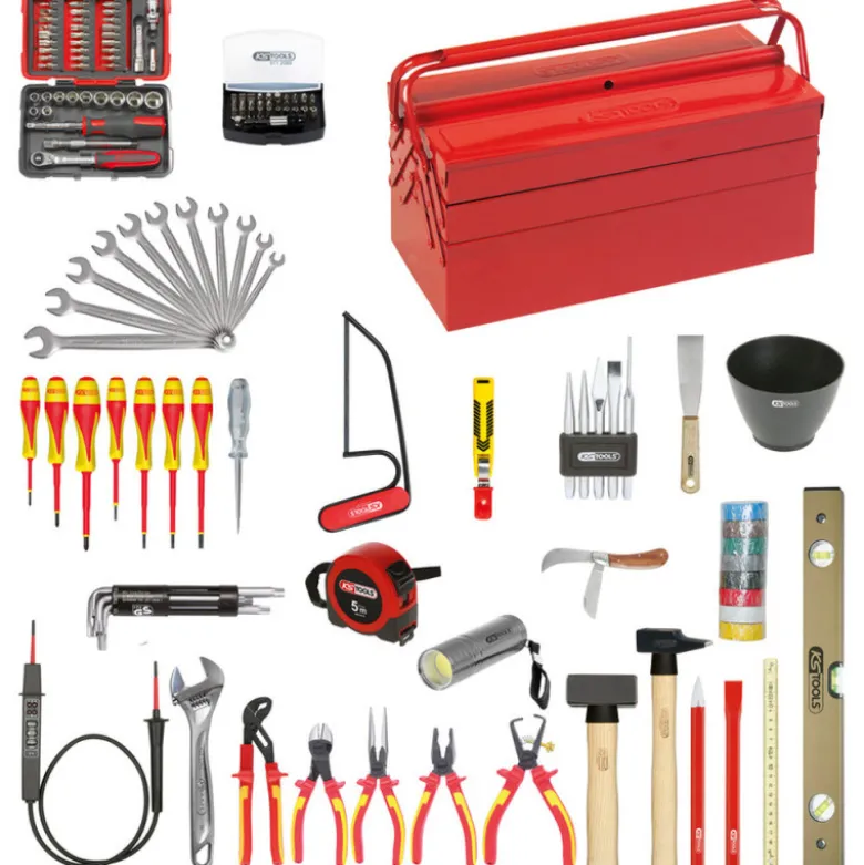 Composition d'outils électricien 137 pièces KS TOOLS 117.0200