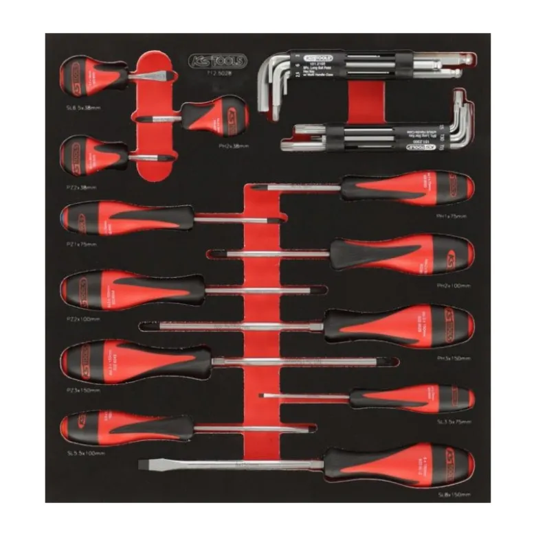 Composition d'Outils pour Servante 7 Tiroirs - 337 Pièces KS Tools - 714.0337