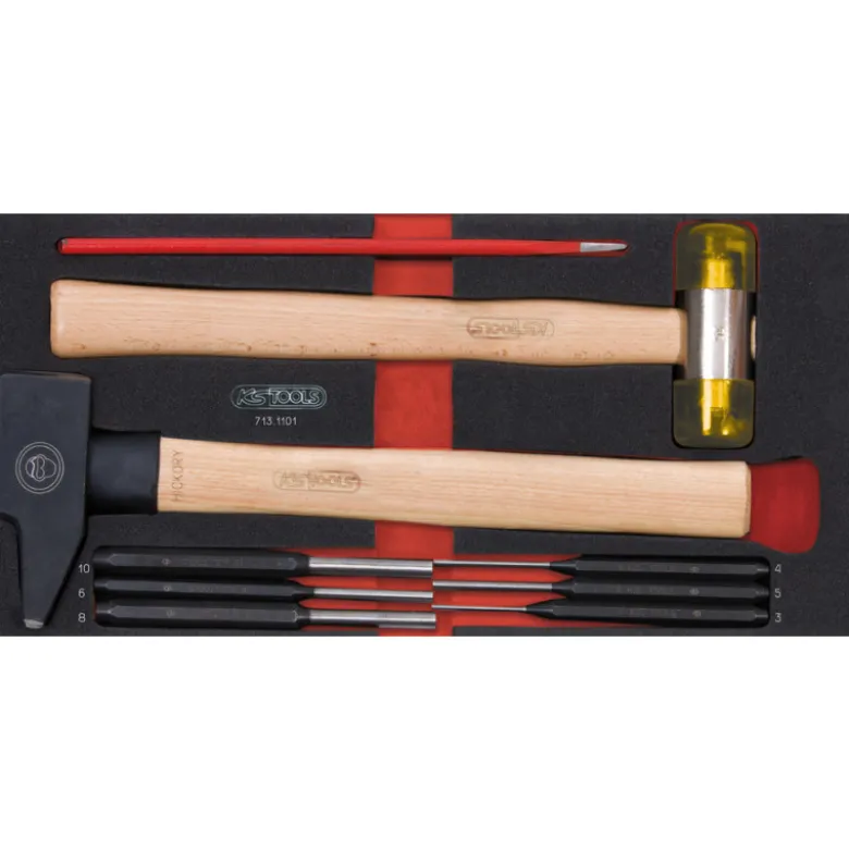 Composition d'outils 4 tiroirs pour servante, 241 pièces KS TOOLS 714.0241