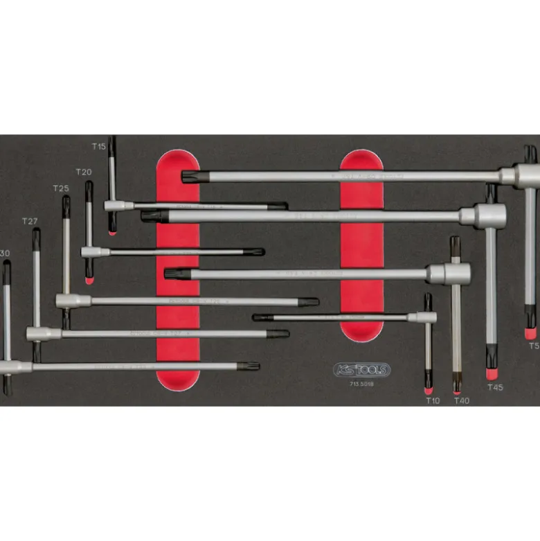 Composition d'outils 5 tiroirs pour servante, 311 pièces KS TOOLS 714.0311