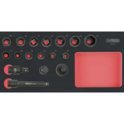 Composition d'outils 5 tiroirs pour servante, 384 pièces KS TOOLS 714.0380