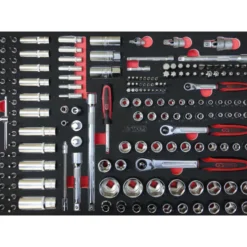 Composition d'outils 5 tiroirs pour servante, 384 pièces KS TOOLS 714.0380