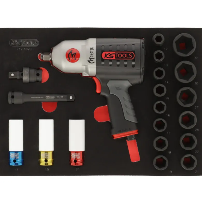 Composition d'outils 6 tiroirs pour servante, 429 pièces KS TOOLS 714.0425