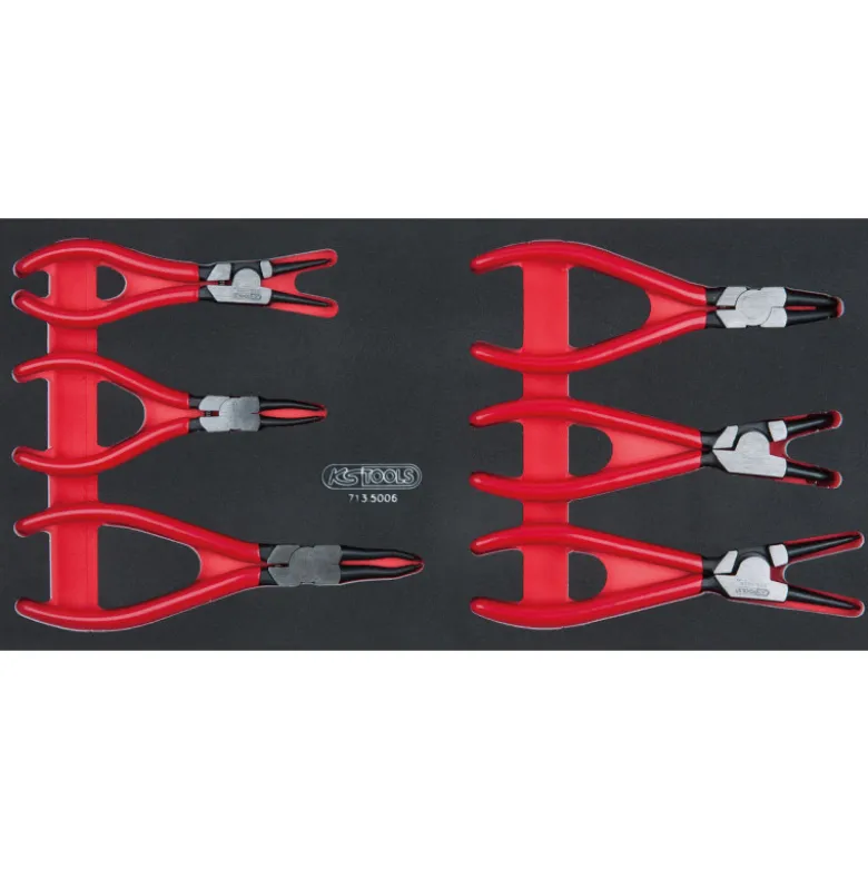 Composition d'outils 6 tiroirs pour servante, 429 pièces KS TOOLS 714.0425