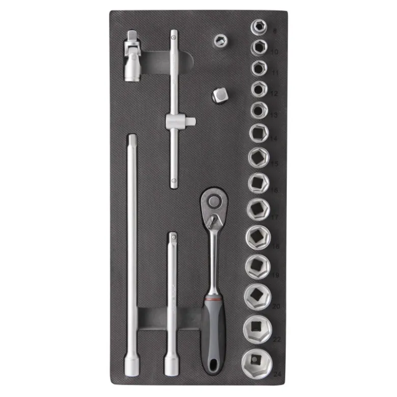 Composition 11 inserts 4 tiroirs 214 outils CLAS EG 4213
