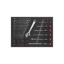 Composition 200 Outils En Module Mousse SAM Outillage - CPP-200PM
