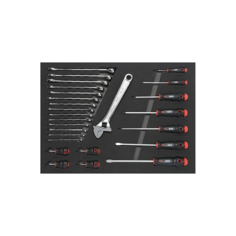 Composition 200 Outils En Module Mousse SAM Outillage - CPP-200PM