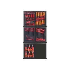 Composition Outils Isolés Vde - 86 Pièces King Tony - 934086MRVD