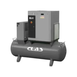 Compresseur d'air a vis 15cv sur reservoir + secheur CLAS OP 3610