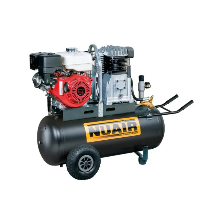 Compresseur d'air à moteur thermique 9 CV, 100 L NUAIR 149021NU