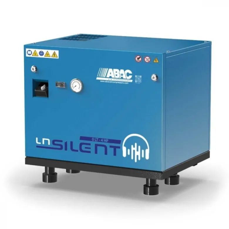 Compresseur d'air à piston 4 Cv 11 Bar ET Gamme LN SILENT ABAC 4116026049