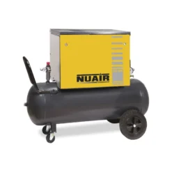 Compresseur d'air à piston insonorisé 2 CV, 100 L NUAIR 142400NU