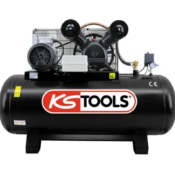 Compresseur d'air à piston 270L 10 bars 5.5 cv 380V tri KS TOOLS 165.0811