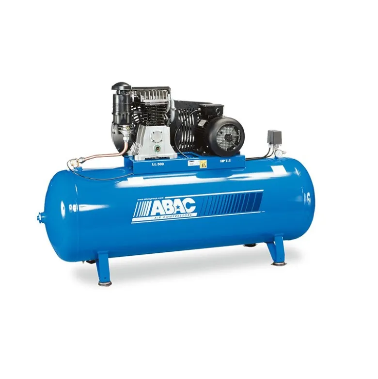 Compresseur d'air à piston 500L 7.5 Cv 11 Bar Série Line ABAC