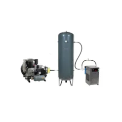 Compresseur d'air à piston sur plateau 10 CV SD + réservoir 500L et sécheur d'air, 11 bar, 400V triphasé - NUAIR 108301MDNU