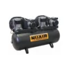 Compresseur d'air à piston 2 x 3 CV, 270L NUAIR 172510NU