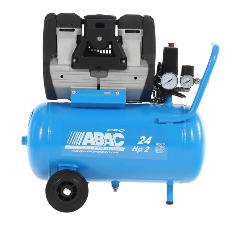 Compresseur d'air portable et silencieux sans huile 24L 1.5 Cv 9 Bar Série OS15P ABAC 1129740296