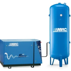 Compresseur d'air silencieux + réservoir 500L 7.5 Cv 12 Bar Gamme LN ABAC B6000/LN7.5-12/P500