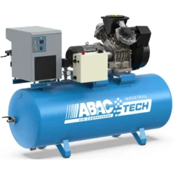 Compresseur d'air sur réservoir avec sécheur 500L 10CV 10 BAR ABAC Tech ATF 10 500D 10