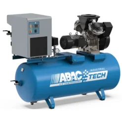 Compresseur d'air sur réservoir avec sécheur 270L 2CV 10 BAR ABAC Tech ATF 2 270D 10