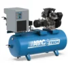 Compresseur d'air sur réservoir avec sécheur 270L 3CV 10 BAR ABAC Tech ATF 3 270D 10