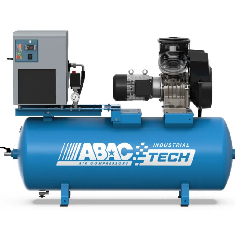 Compresseur d'air sur réservoir avec sécheur 270L 3CV 10 BAR ABAC Tech ATF 3 270D 10