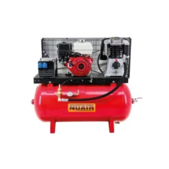 Compresseur d'air thermique à essence BK 119/230/11SG6M HONDA, 11 CV, 230L + kit batterie - NUAIR 119030DBNU