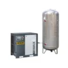 Compresseur d'air à vis 15 CV, 500 L, 400 V tri, 8 bar, NUAIR 251608CGNU