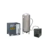 Compresseur d'air à vis 7.5 CV, 500 L, 400 V tri + sécheur NUAIR 250810POGNU