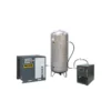 Compresseur d'air à vis 10 CV, 500 L, 400 V tri + sécheur Power+ NUAIR 251110POGNU