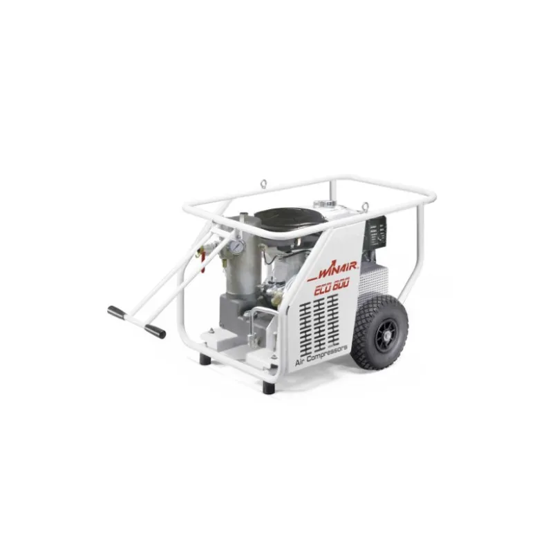 Compresseur d'air à vis essence démarrage électrique et batterie ECO 1200 HDE, 11.7CV, 7/8 bar - NUAIR 209002NU