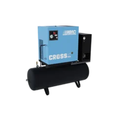 Compresseur d'air à vis silencieux, vitesse variable, 51m3/h, 10CV, 400v Tri, 10bar, réservoir 200L sécheur Abac - 1839025642