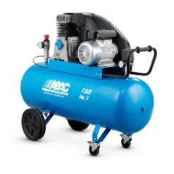 Compresseur d'air vitesse lente 150L 3 Cv 10 Bar Gamme Pro ABAC 4116028547