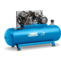Compresseur d'air vitesse très lente 500L 10 Cv 11 Bar Gamme Pro ABAC 4116025190