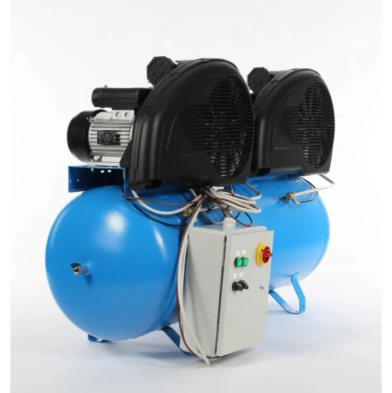 Compresseur à piston tandem 270L 2X3CV Mono A39 270 CM3 ABAC - 4116024868