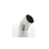 Coude 45° simple paroi inox P.R.H pour gaz intérieur ou extérieur Ø125 à 300mm - SOVELOR