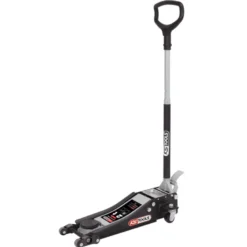 Cric acier 2 Tonnes extras-bas doubles roues avant KS TOOLS 161.0372