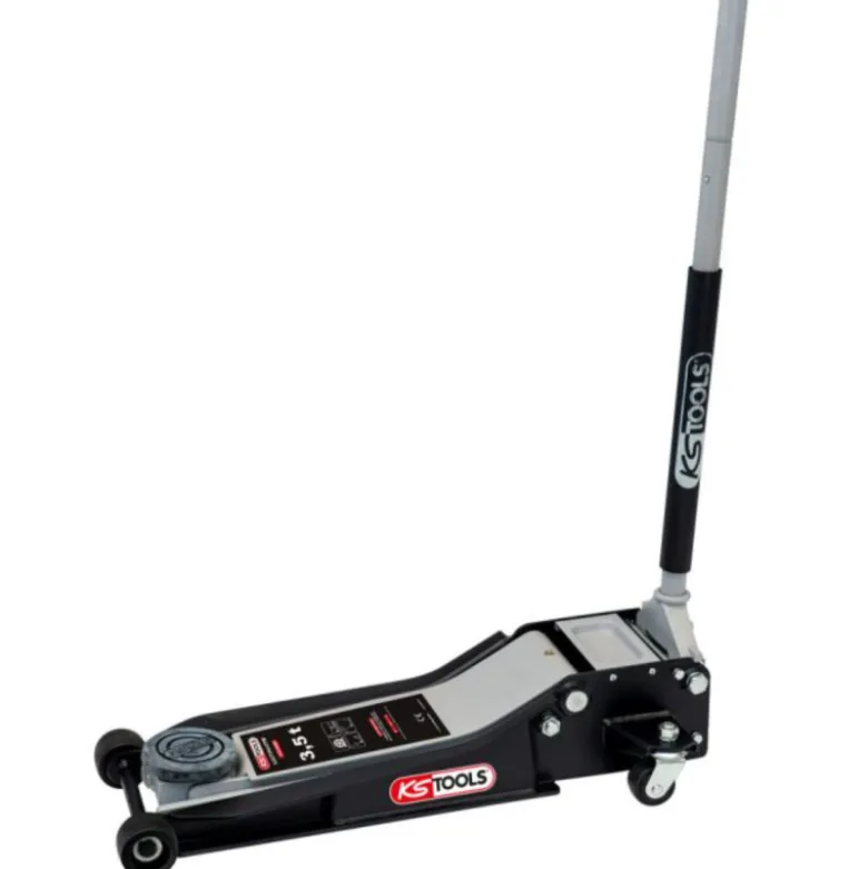 Cric hydraulique long extra-bas acier ULTIMATE XL, 3.5t KS TOOLS - 163.0369F