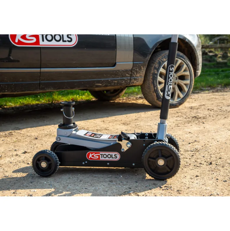 Cric hydraulique tout-terrain, 3 t KS TOOLS - 161.0362F
