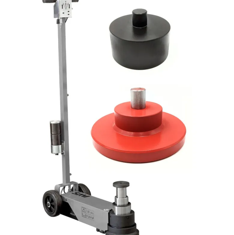 Cric Hydropneumatique 60 T Poids Lourd Avec Coupelle 160 Mm SAM Outillage - CRH315ERM