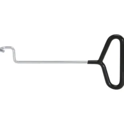 Crochet double coudé pour silent bloc d'échappement KS TOOLS 150.1240