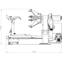 Demonte pneus pl 14"-26" CLAS DM 8000