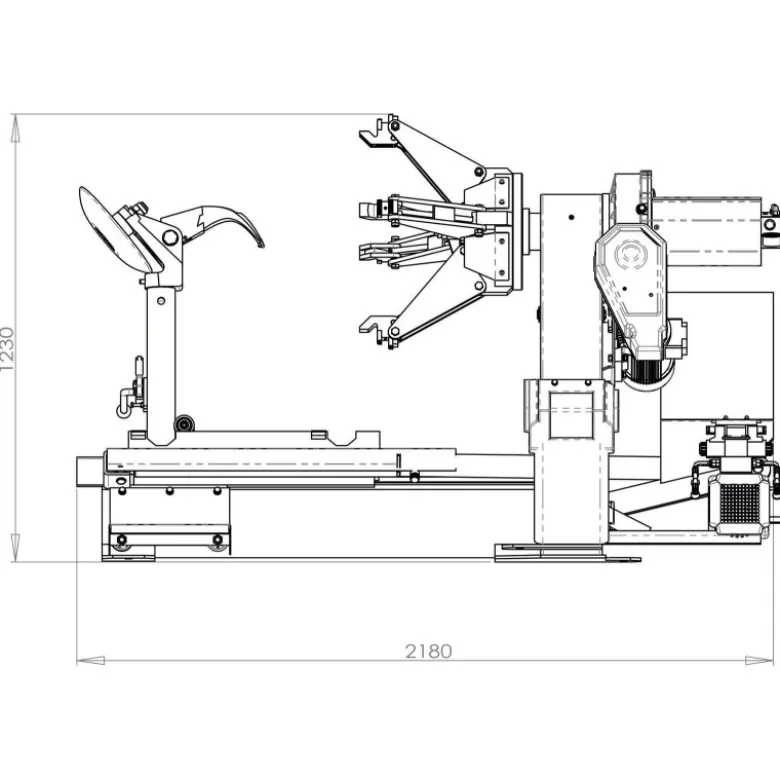 Demonte pneus pl 14"-26" CLAS DM 8000