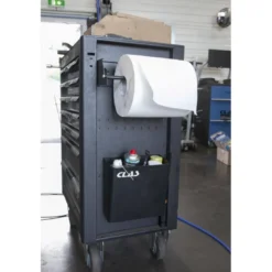 Devidoir/support rouleau essuie main pour servante CLAS EG 8009