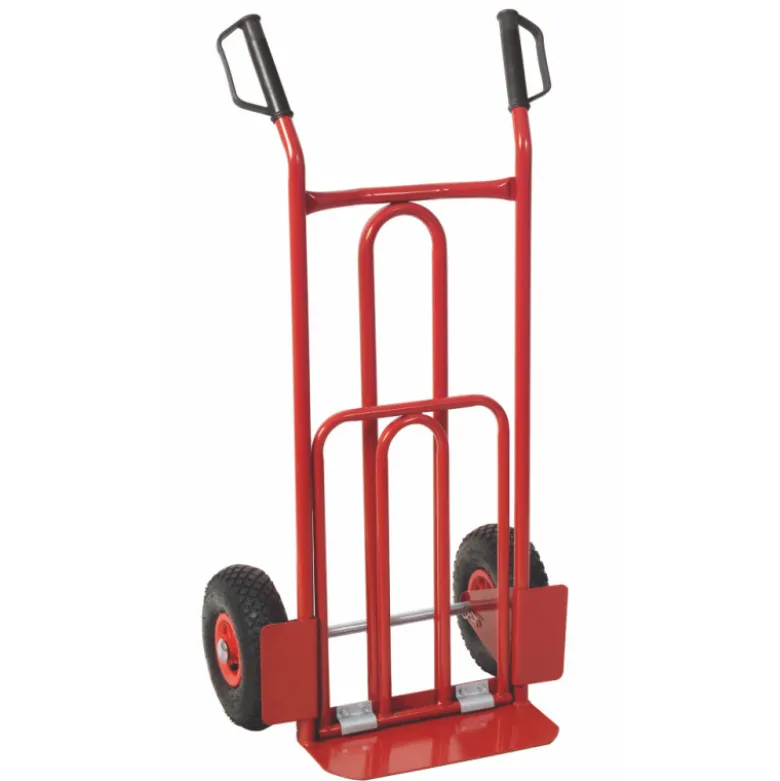 Diable avec roues gonflables et bavette KS TOOLS 160.0226
