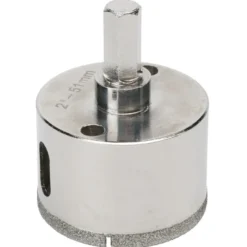 Diamant trépan à eau - D 17 mm à 29 mm / tige 9.6 mm hexagonale SIDAMO