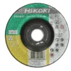 Disque à ébarber pour métal et Inox Ø125 x 6 déporté (x10) Hikoki - 4100222
